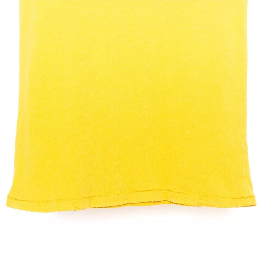 SOLD - Stoned Immaculate Hollyweed Goldenrod Yellow Brown Ringer Tee - Small - Picture 6 of 12